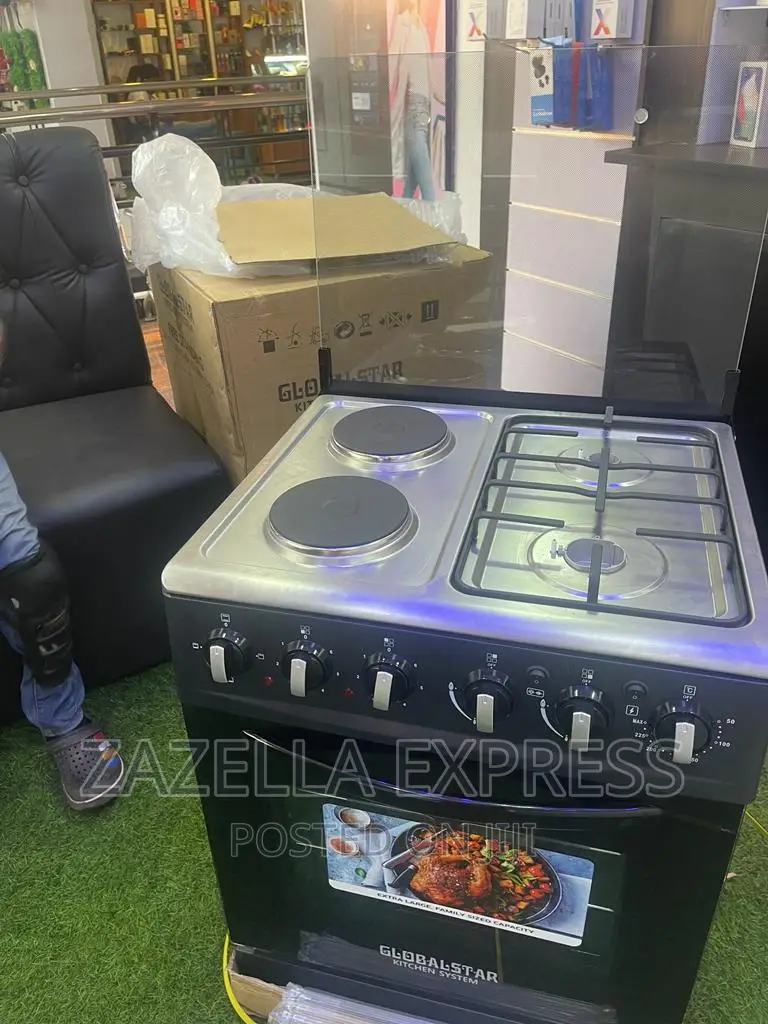 Global Star 2 Gas + 2 Electric 50by60 With Electric Oven