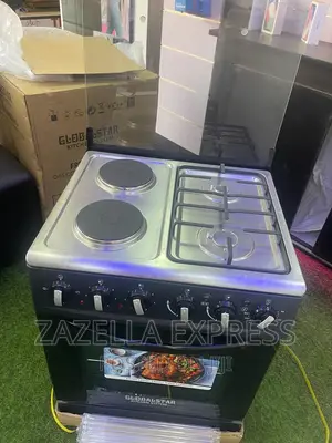 Global Star 2 Gas + 2 Electric 50by60 With Electric Oven