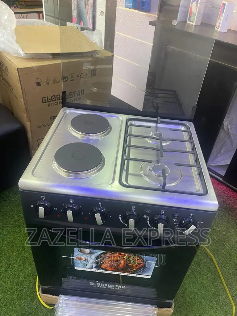 Global Star 2 Gas + 2 Electric 50by60 With Electric Oven