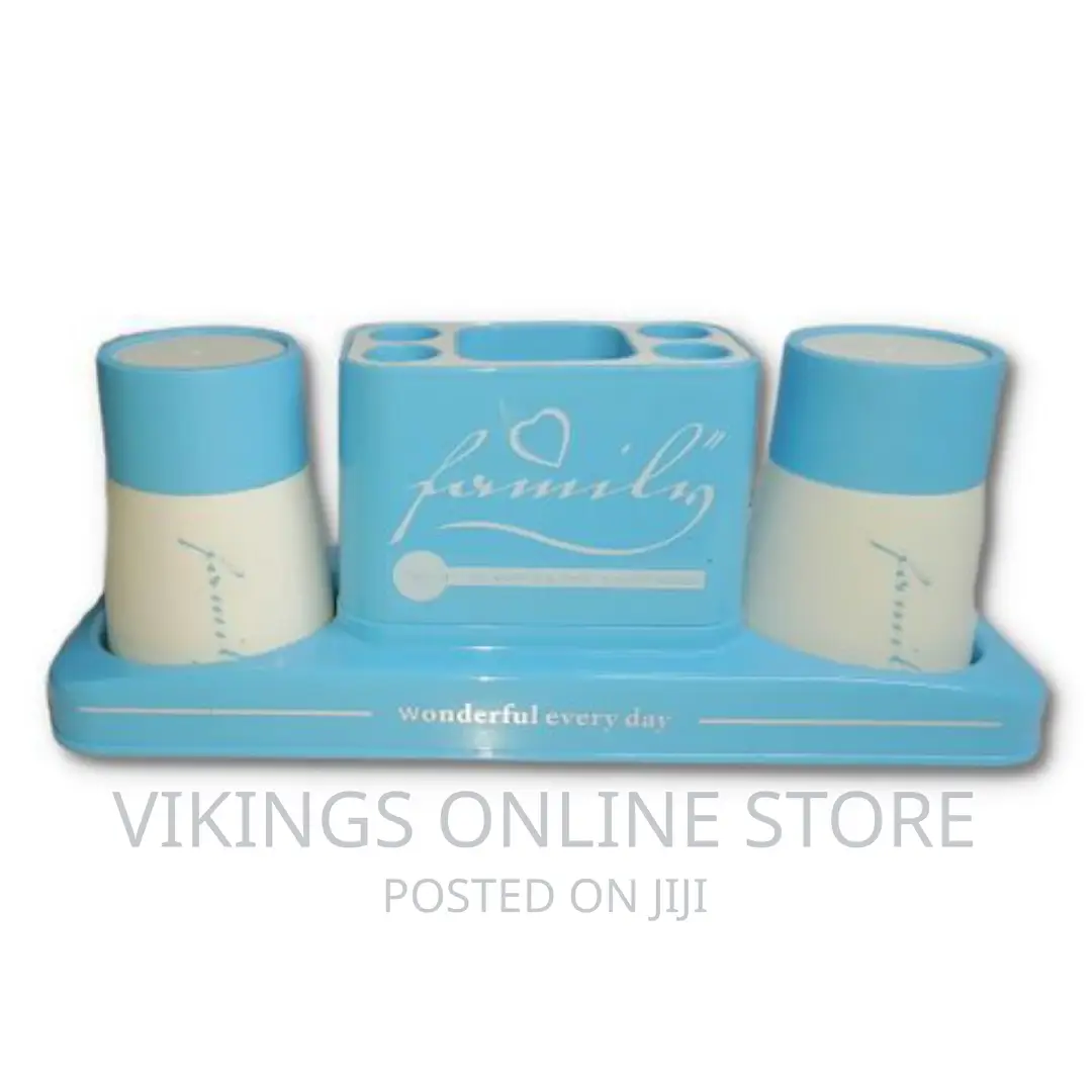Multipurpose Toothbrush Holder Toothpaste Dispenser Stand,