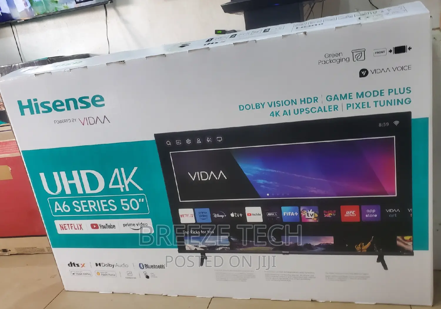 Uhd Tv Hisense 50"Inch