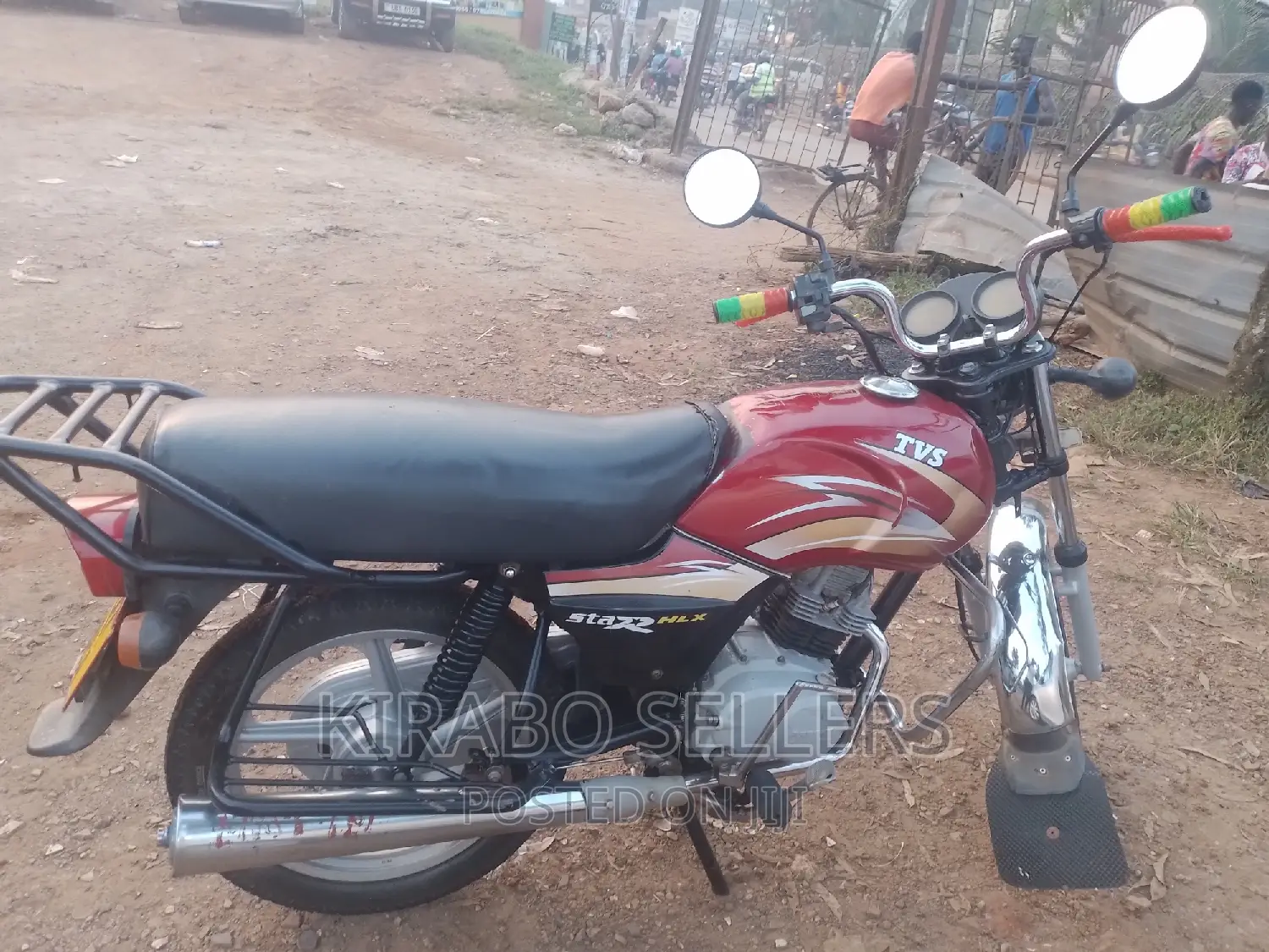 TVS XL 100 2020 Red