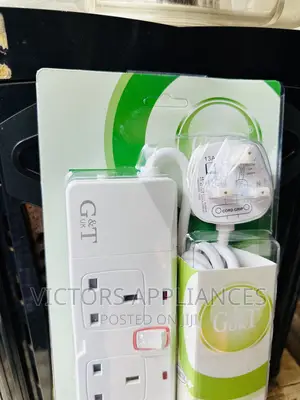 G T High Quality UK Extension Socket 6 Way