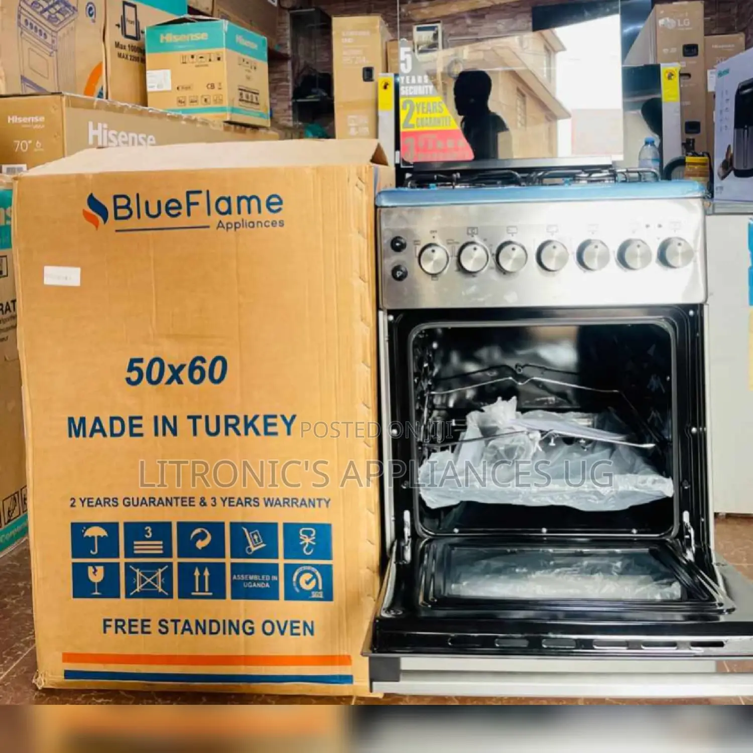 Blue Flame 3+1 Gas Cooker