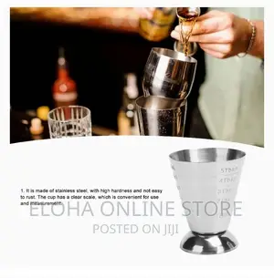 Stainless Steel Cocktail Shaker Measuring Jigger /Cup