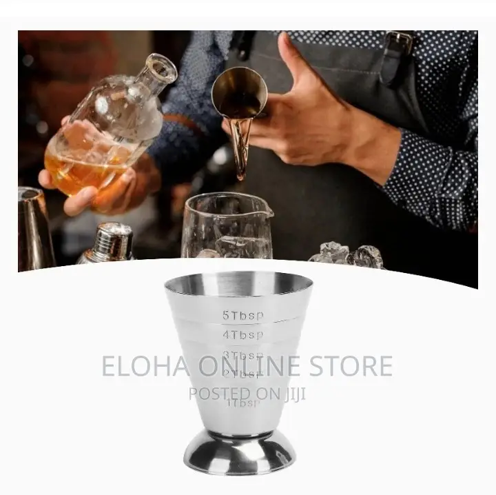 Stainless Steel Cocktail Shaker Measuring Jigger /Cup