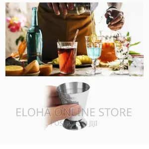 Stainless Steel Cocktail Shaker Measuring Jigger /Cup