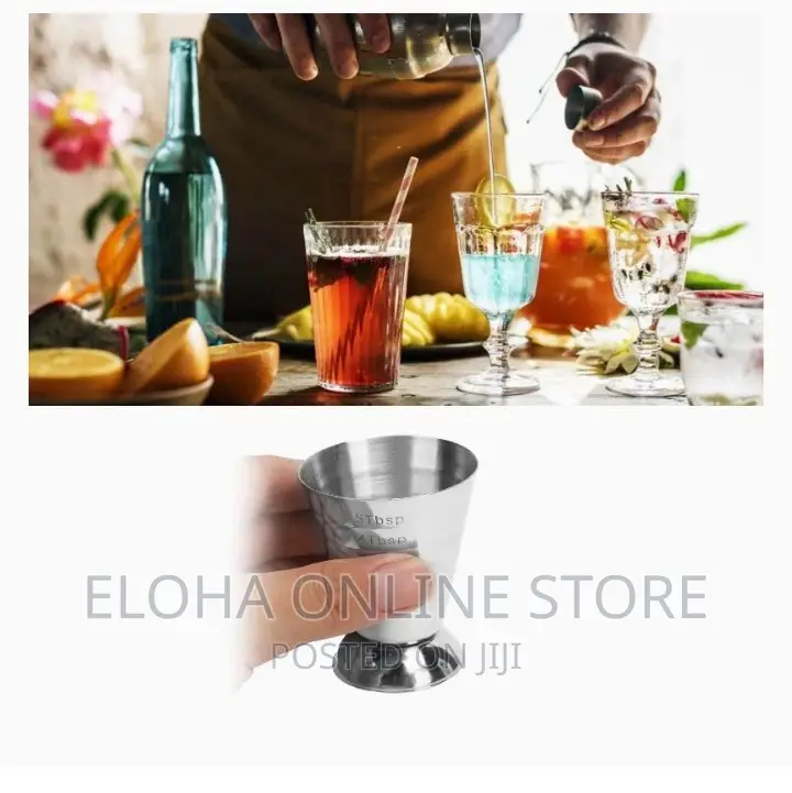 Stainless Steel Cocktail Shaker Measuring Jigger /Cup
