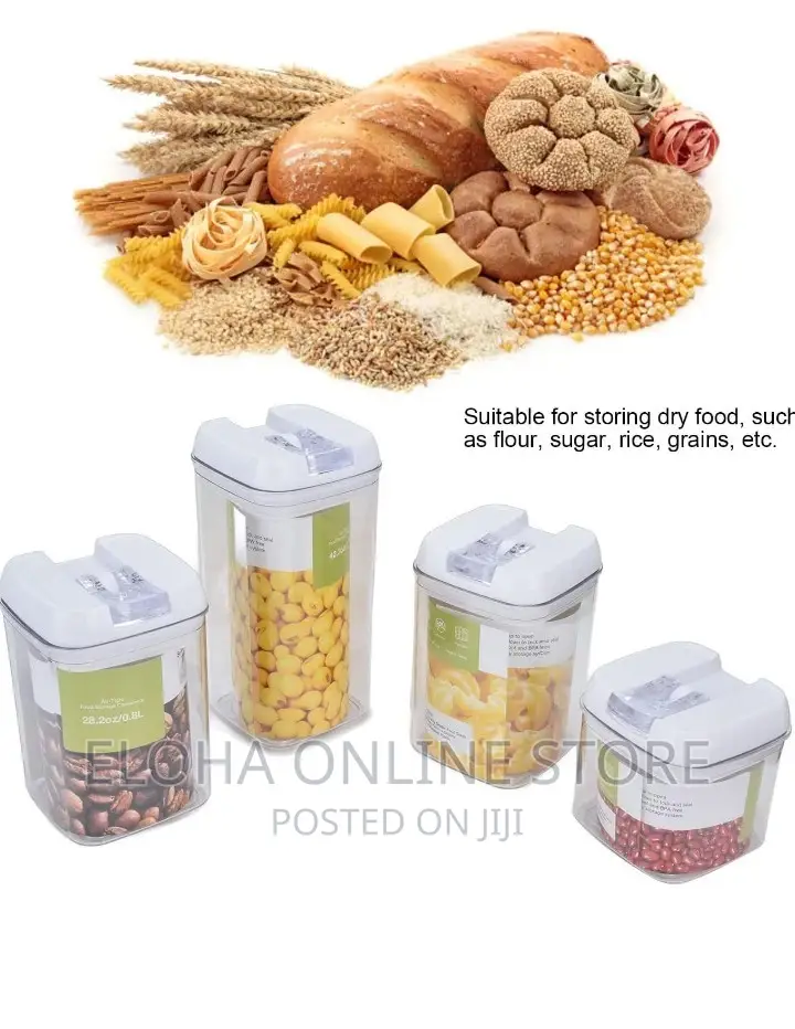 4 PCS Air Tight Food Storage Containers