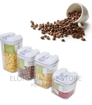 4 PCS Air Tight Food Storage Containers