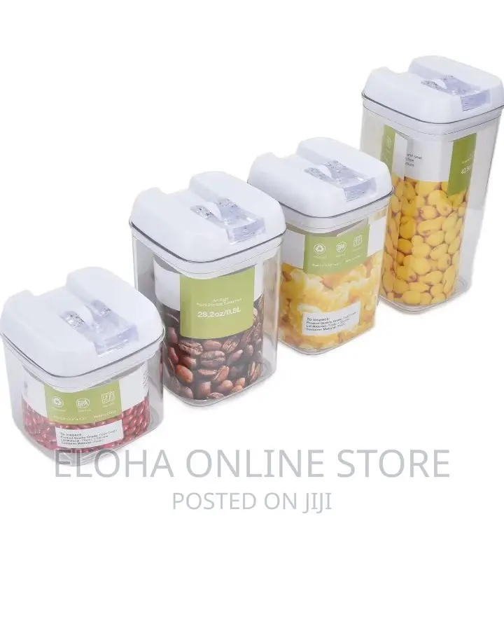 4 PCS Air Tight Food Storage Containers