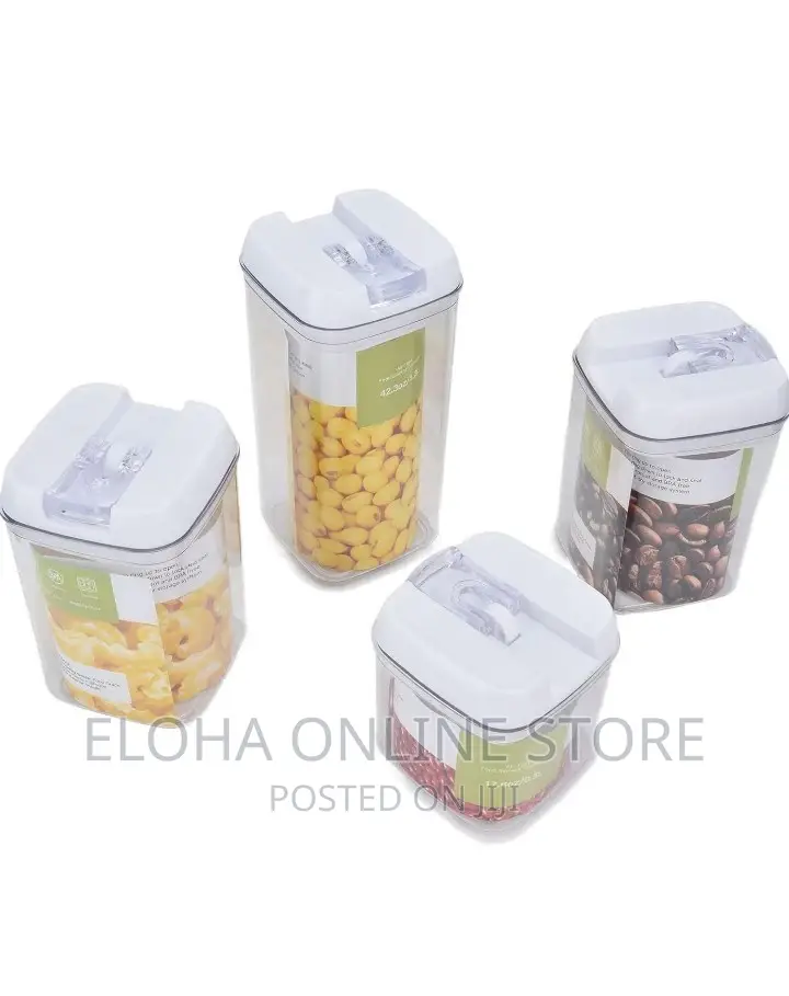 4 PCS Air Tight Food Storage Containers