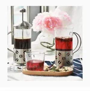 2 Stainless Steel French Press Coffee Filter Pot