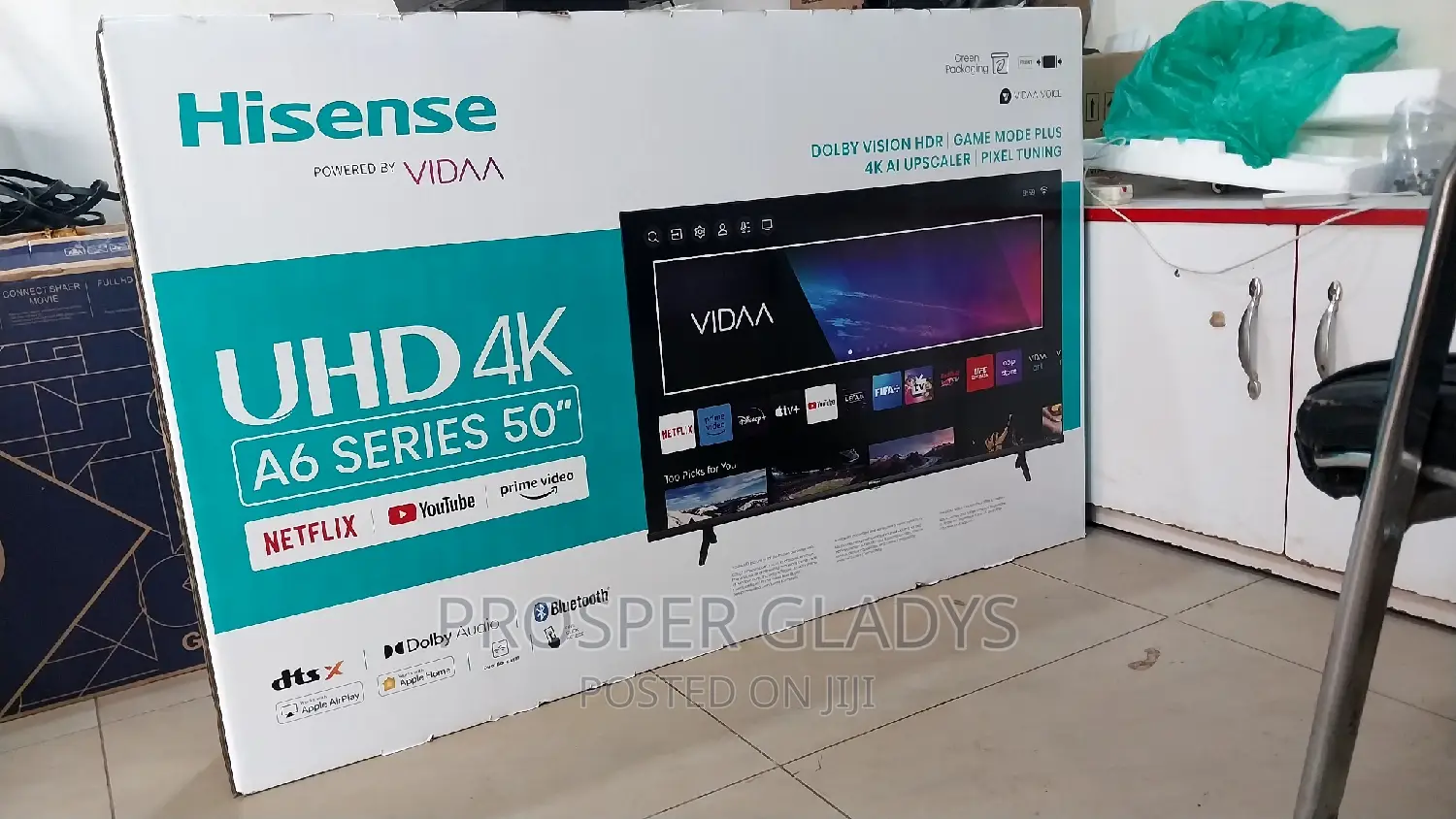 Hisense 50 Inches Smart UHD Digital Flat Screen.