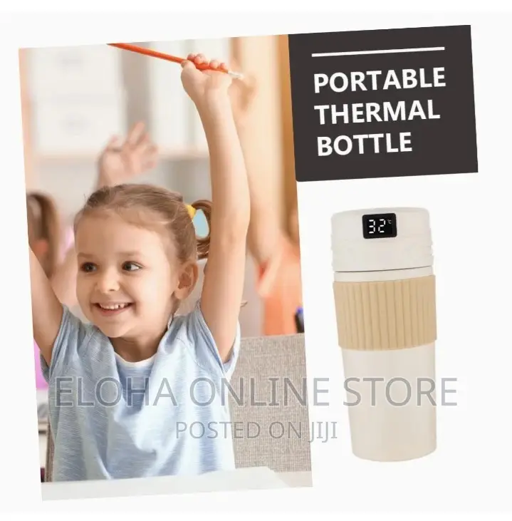 Smart Thermos Temperature Display Bottle
