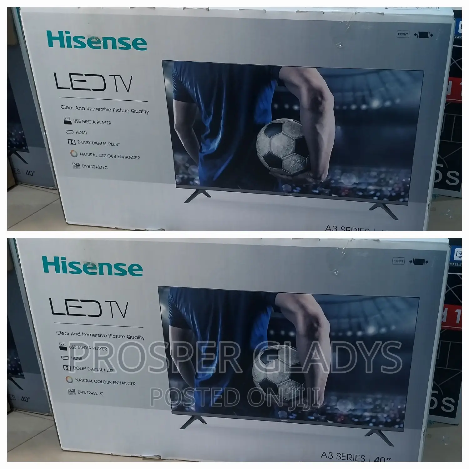 40 Inches Led Hisense Digital Flat Screen Flameless.