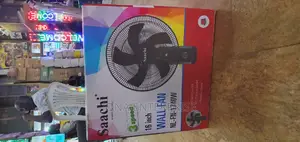 Saachi Wallfan Black 2yr Warranty
