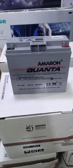 18ah Amaron Quanta Battery Made in India