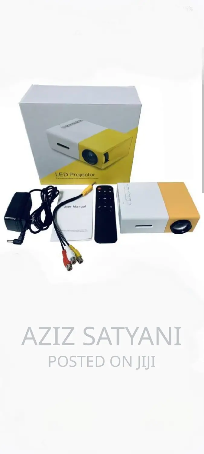 Borren BR-400 Lumens Full HD Native 1080P Led Projector