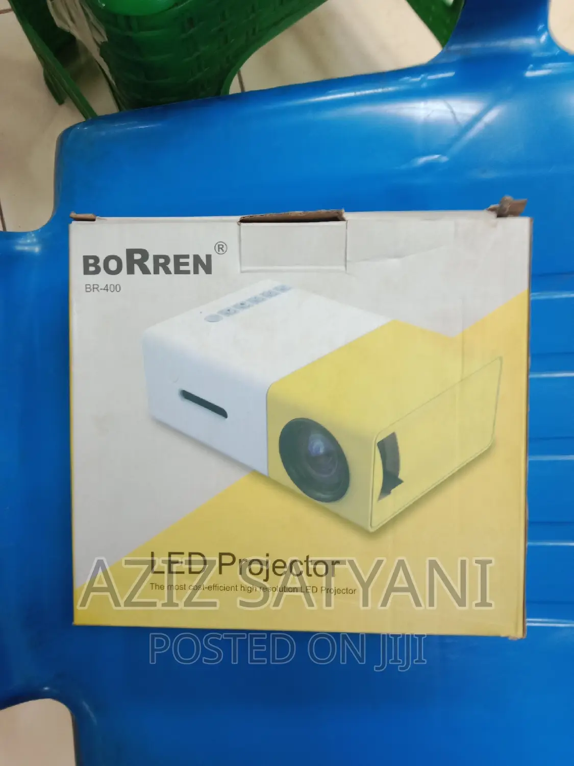 Borren BR-400 Lumens Full HD Native 1080P Led Projector