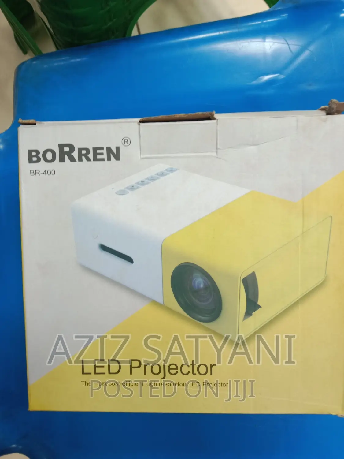 Borren BR-400 Lumens Full HD Native 1080P Led Projector