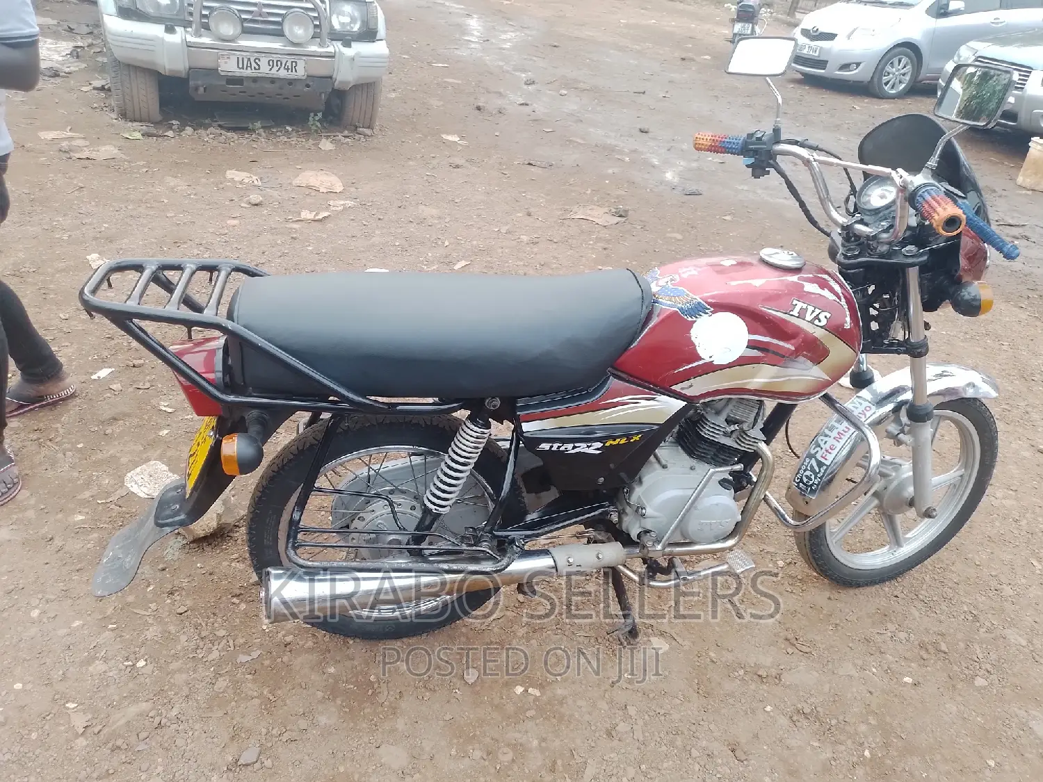 TVS XL 100 2020 Red