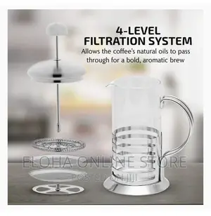 Tea and Coffee Maker French Filter Press Pot
