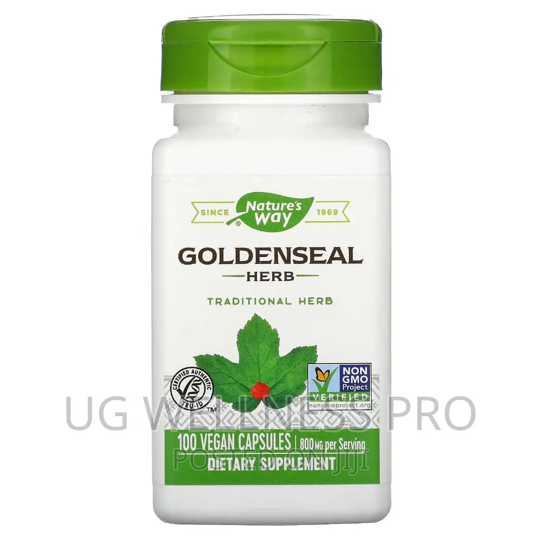 Nature's Way, Goldenseal Herb, 400 Mg, 100 Vegan Capsules