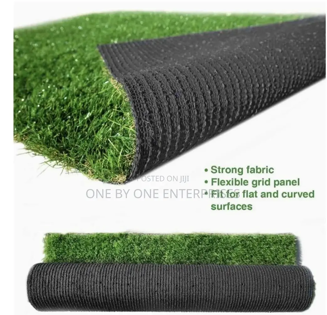 Artificial Turf Grass Carpet Natural Green, High Density