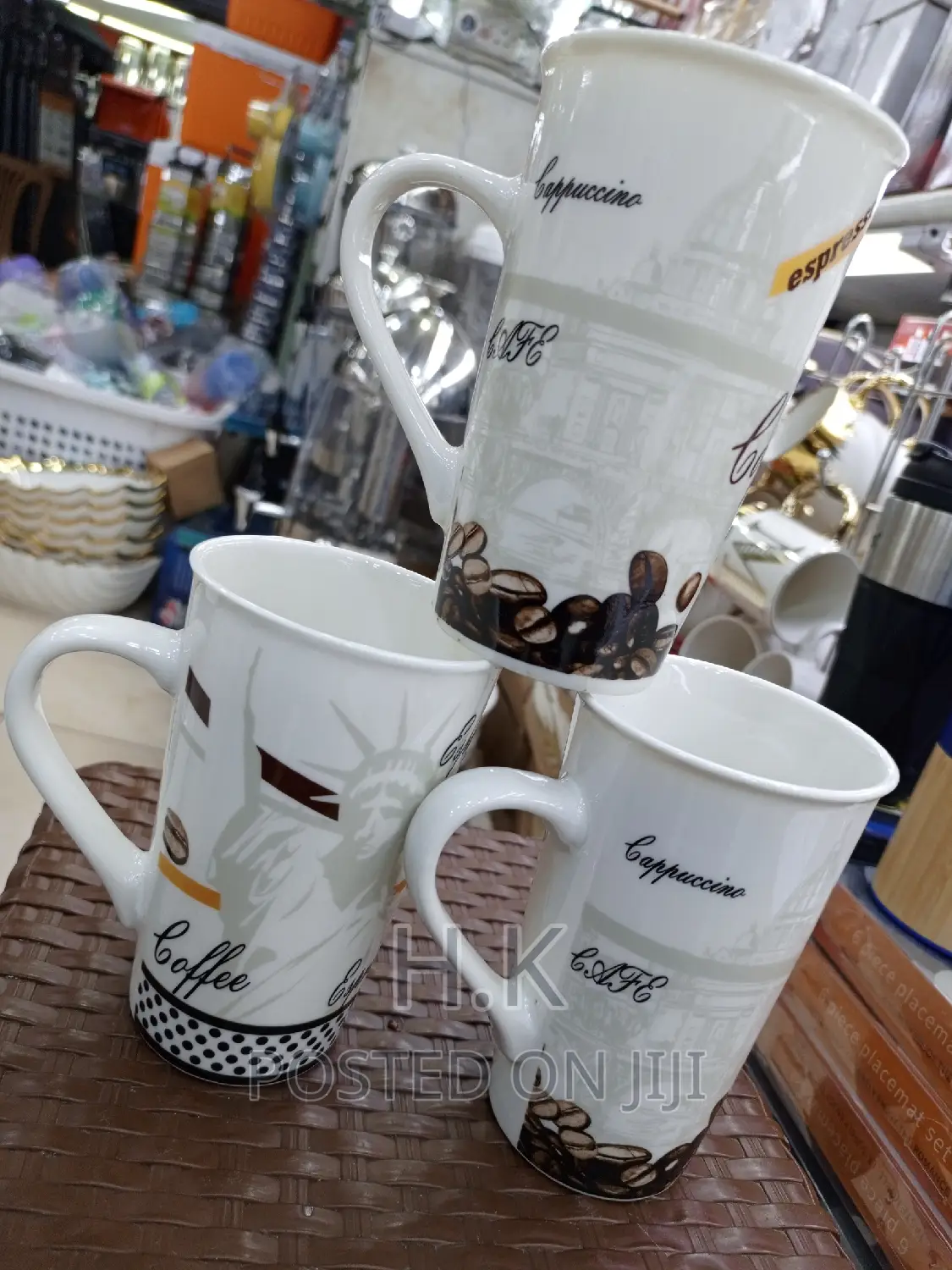 6pc Ceremic Cups