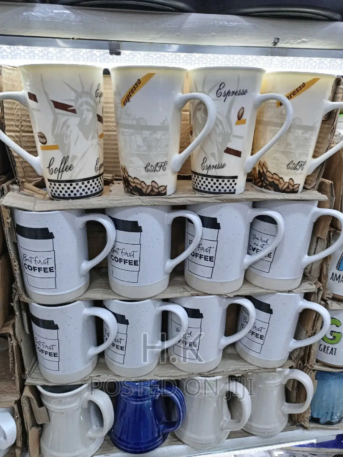 6pc Ceremic Cups