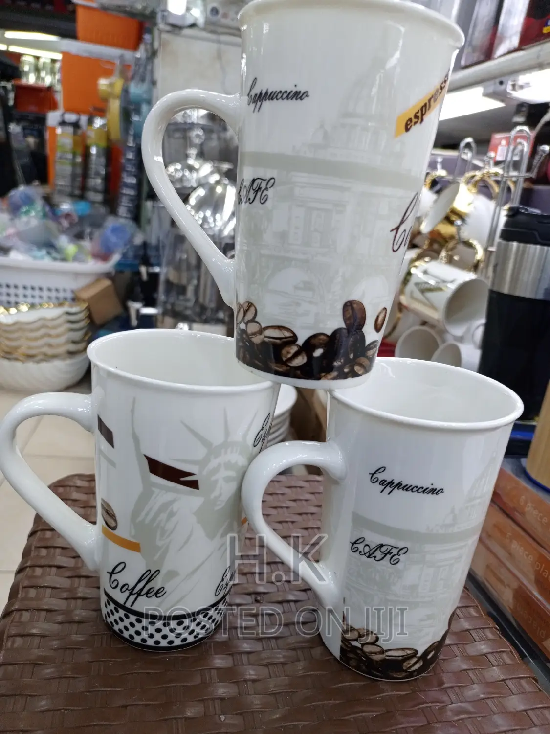 6pc Ceremic Cups
