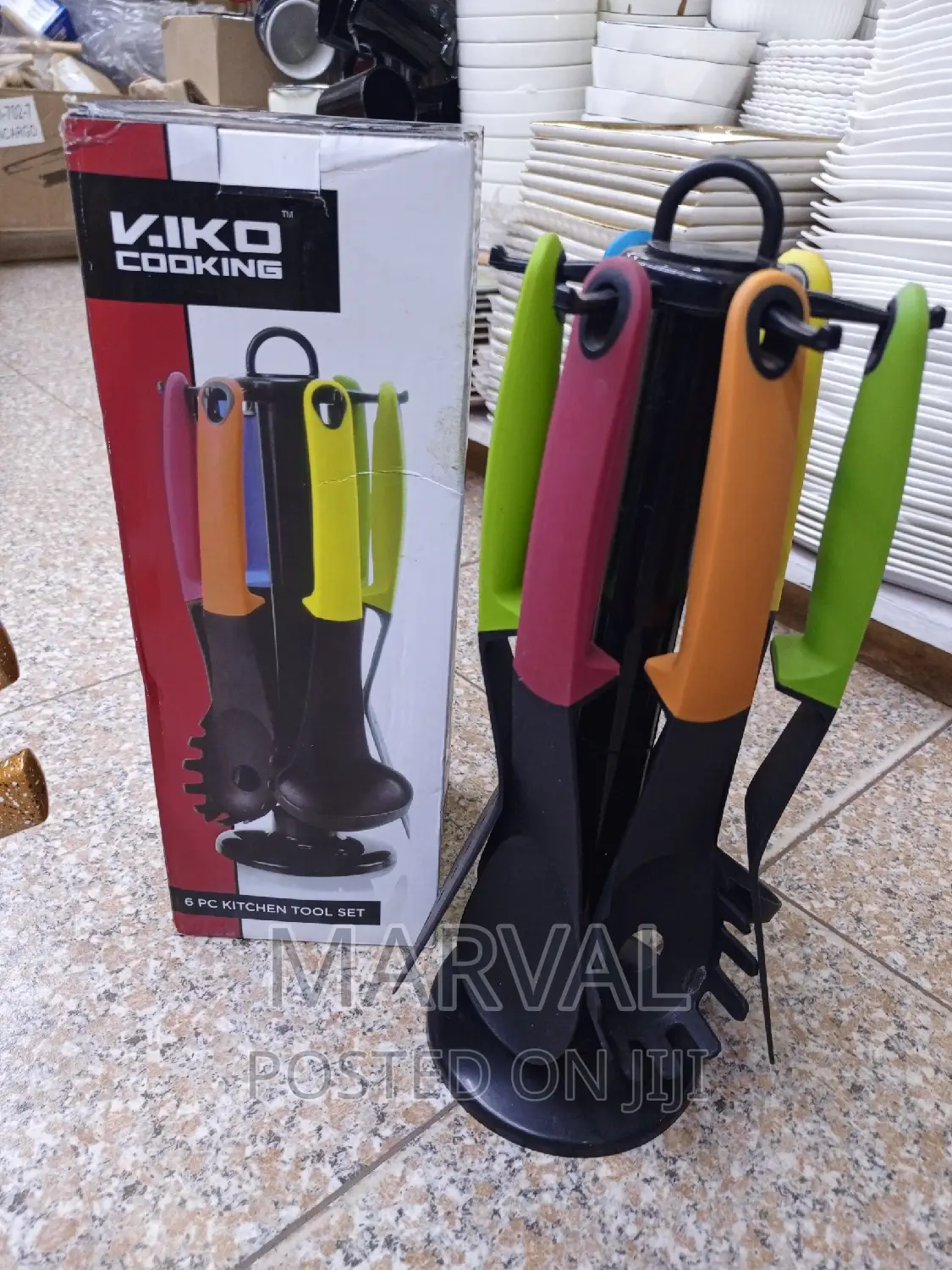 6-Piece Non-Stick Cooking Shovel Spoon Sets Utensils