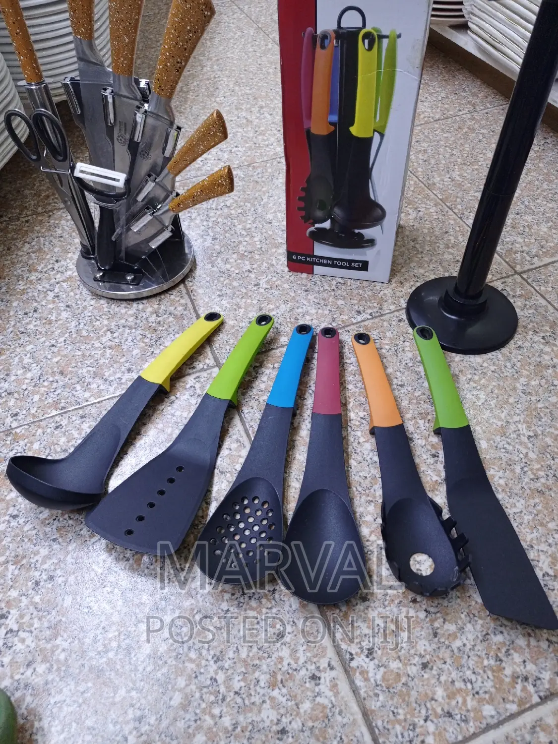 6-Piece Non-Stick Cooking Shovel Spoon Sets Utensils