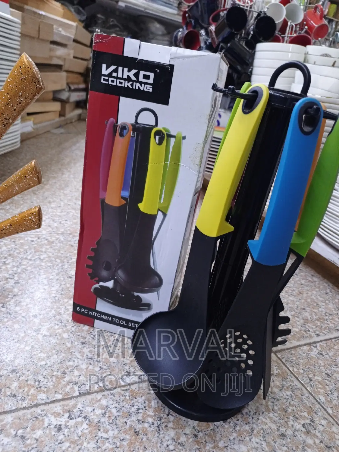 6-Piece Non-Stick Cooking Shovel Spoon Sets Utensils