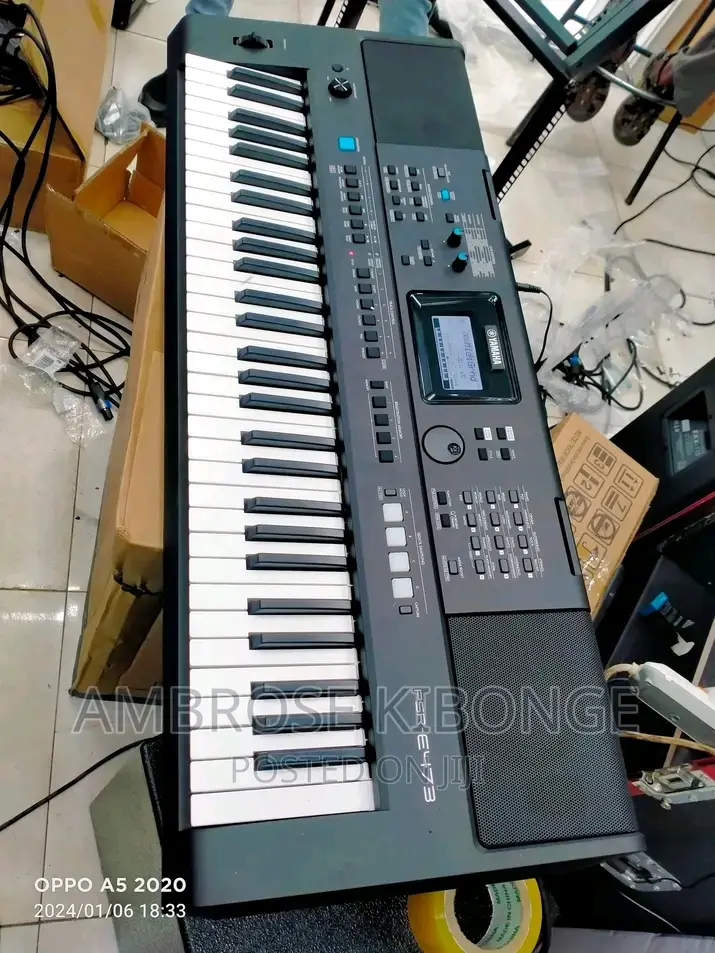 Classic Sound Quality YAMAHA PSR E473 Electronic 61 Keyboard
