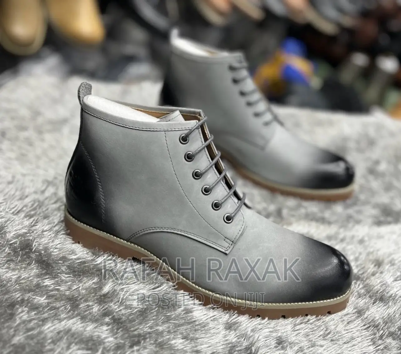 Original Grey Classic Timberland Casual Ankle Boots
