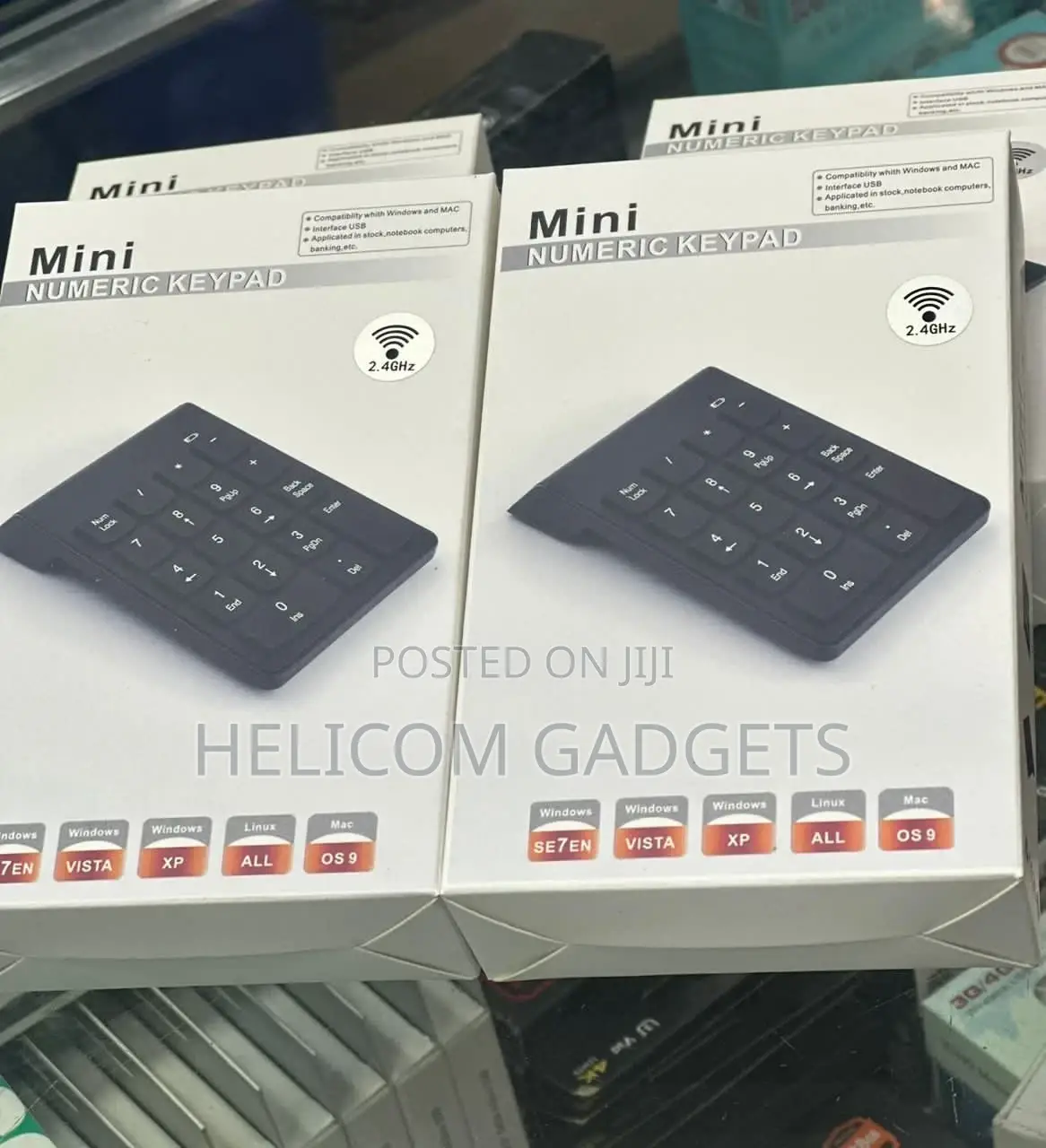Numeric Mini Wireless Keyboard