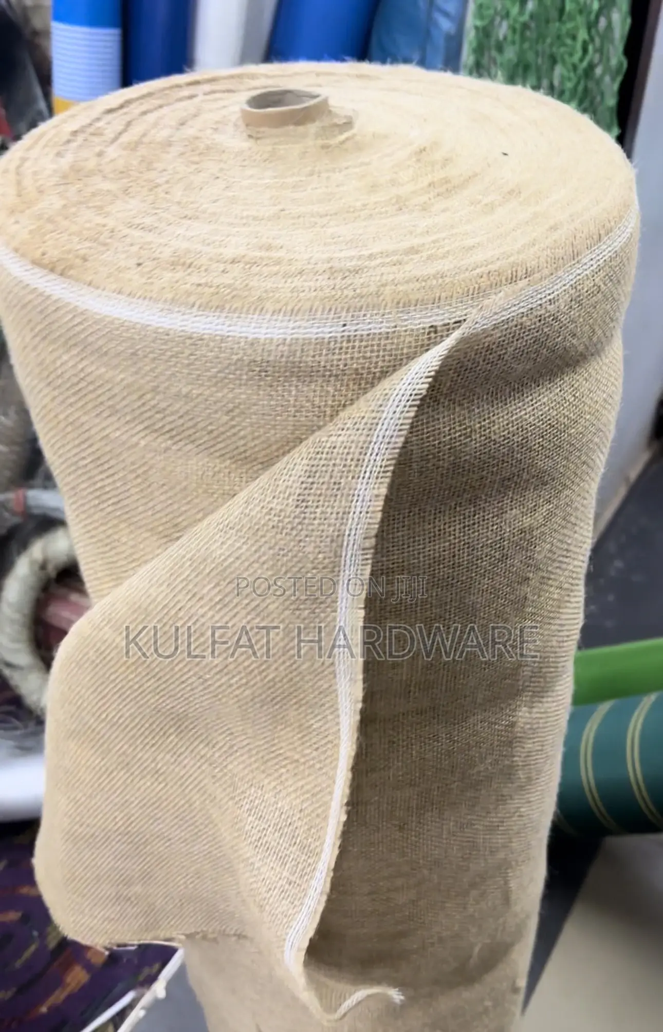 Burlarp /Jute Column Beam Fabric