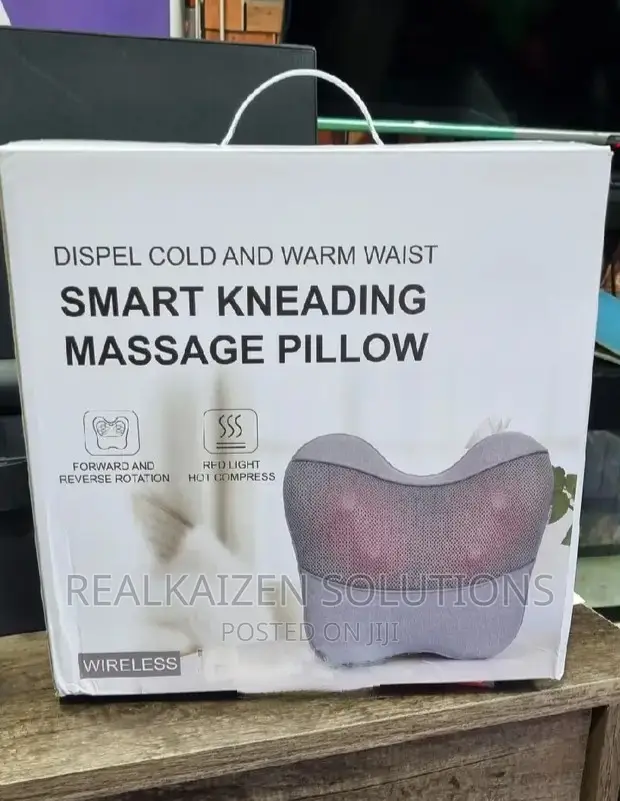 3D Heated Shiatsu Smart Kneading Neck | Back Massage Pillow