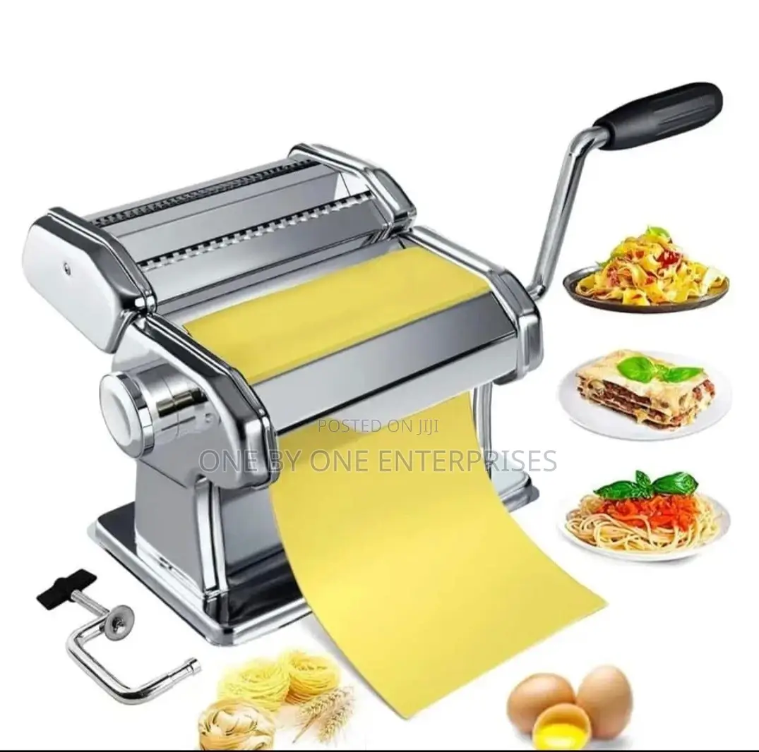 Pasta Maker Machine - Heavy Duty Steel Construction