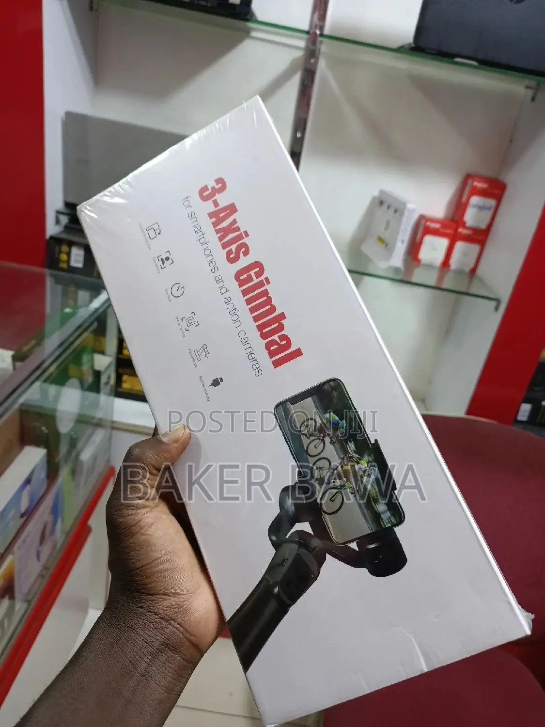 3-axis Gimbal For Smartphones And Action Cameras