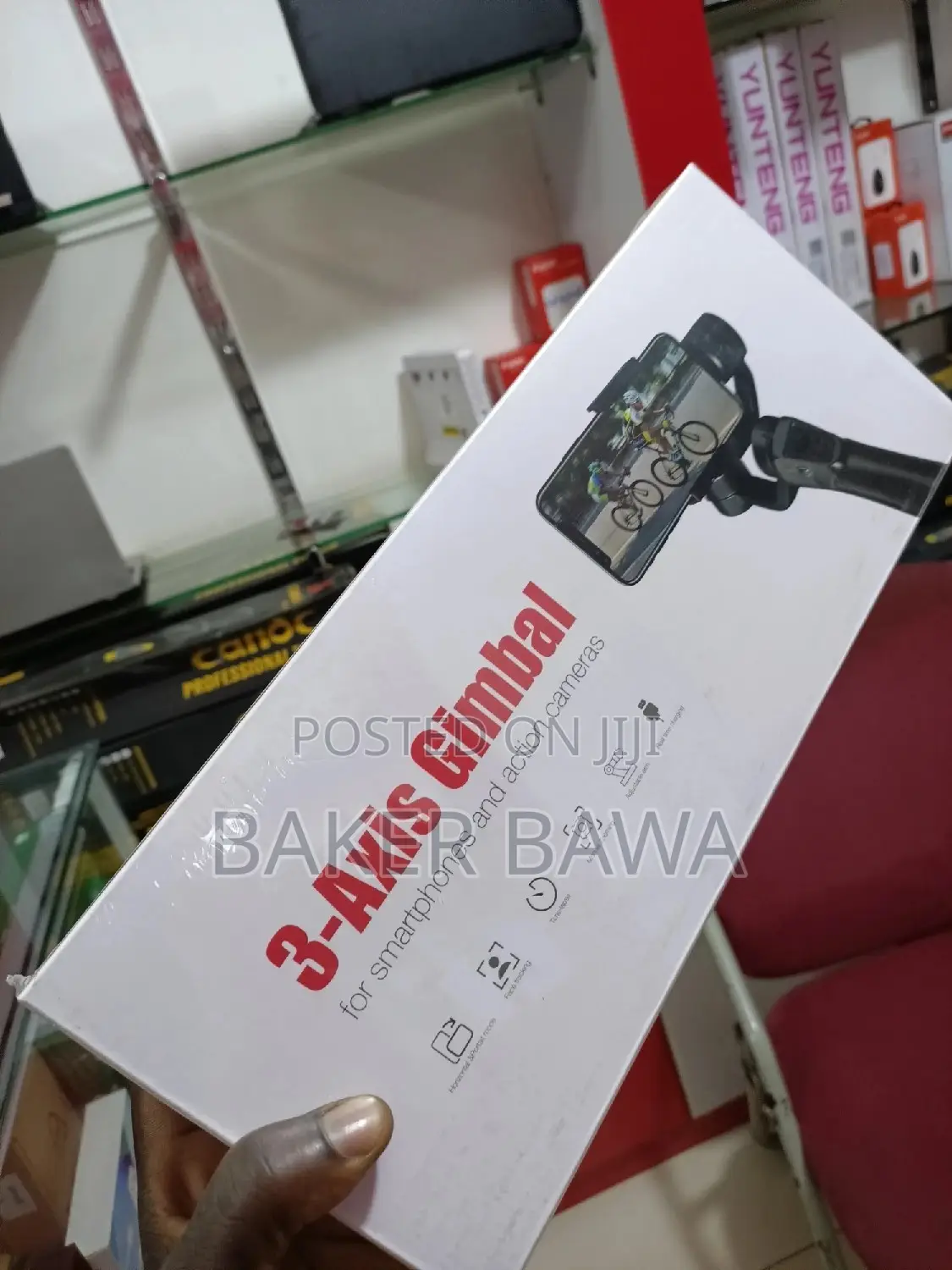 3-axis Gimbal For Smartphones And Action Cameras