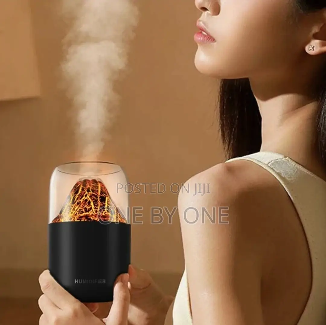 Air Humidifier LED Light 300ml Aroma Diffuser