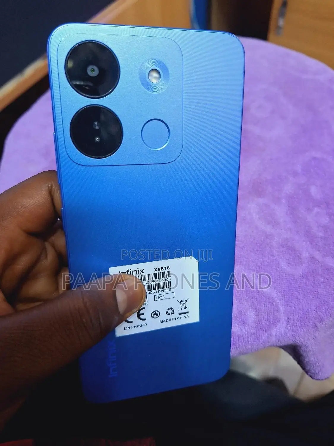 Infinix Smart 7 HD 64 GB Blue