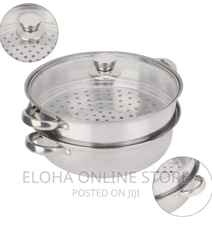 2 Layer Steamer and Cooking Pot