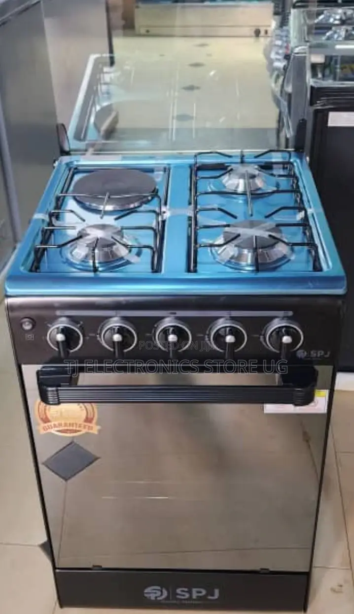 SPJ Cooker 3gas Plates and 1electric Plates