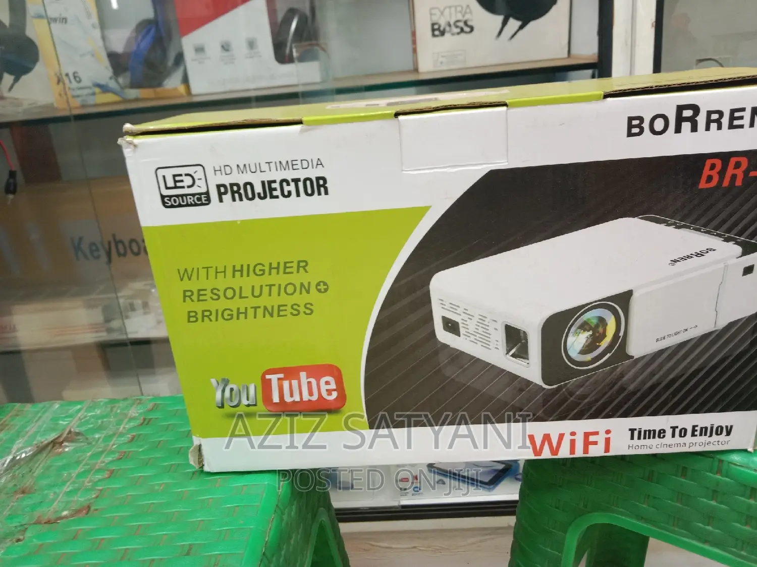 Wifi Borrego BR5 and T5 HD Multimedia Mini Projector