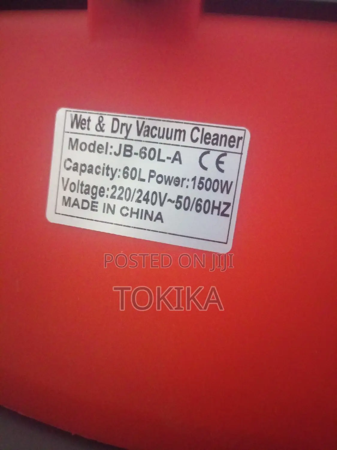Vacuum Cleaner 60litres