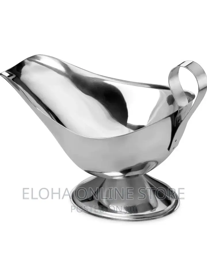 Metallic Sauce Boat